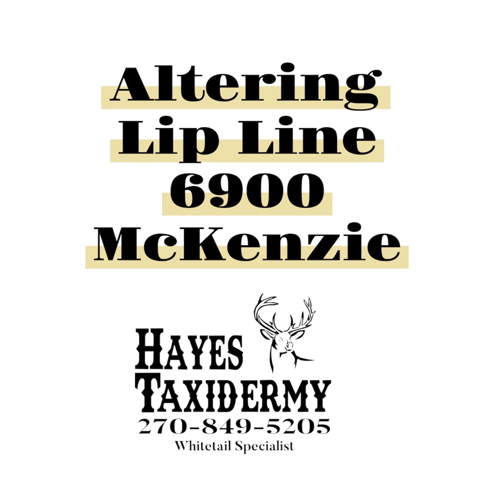 Altering Lip Lines